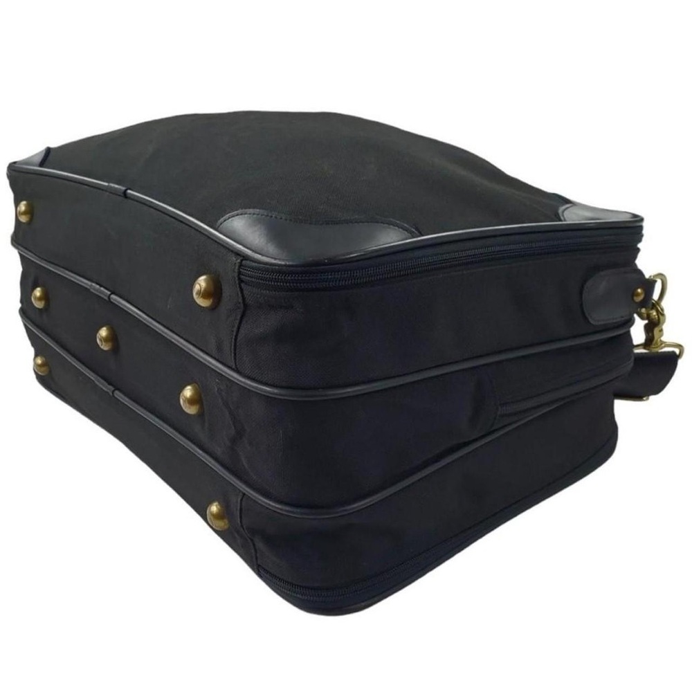 Coach Boston Vintage 1995 Black Triple Level Carryall Suitcase Made in the USA! - Picture 4 of 16